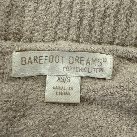 Barefoot Dreams Cozychic Lite Circle Cardigan in Stone - Picture 6 of 8